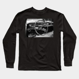 1961 cadillac - de ville, cockpit detail Long Sleeve T-Shirt